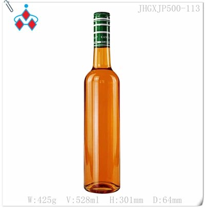 500 мл стеклянные спиртовые бутылки